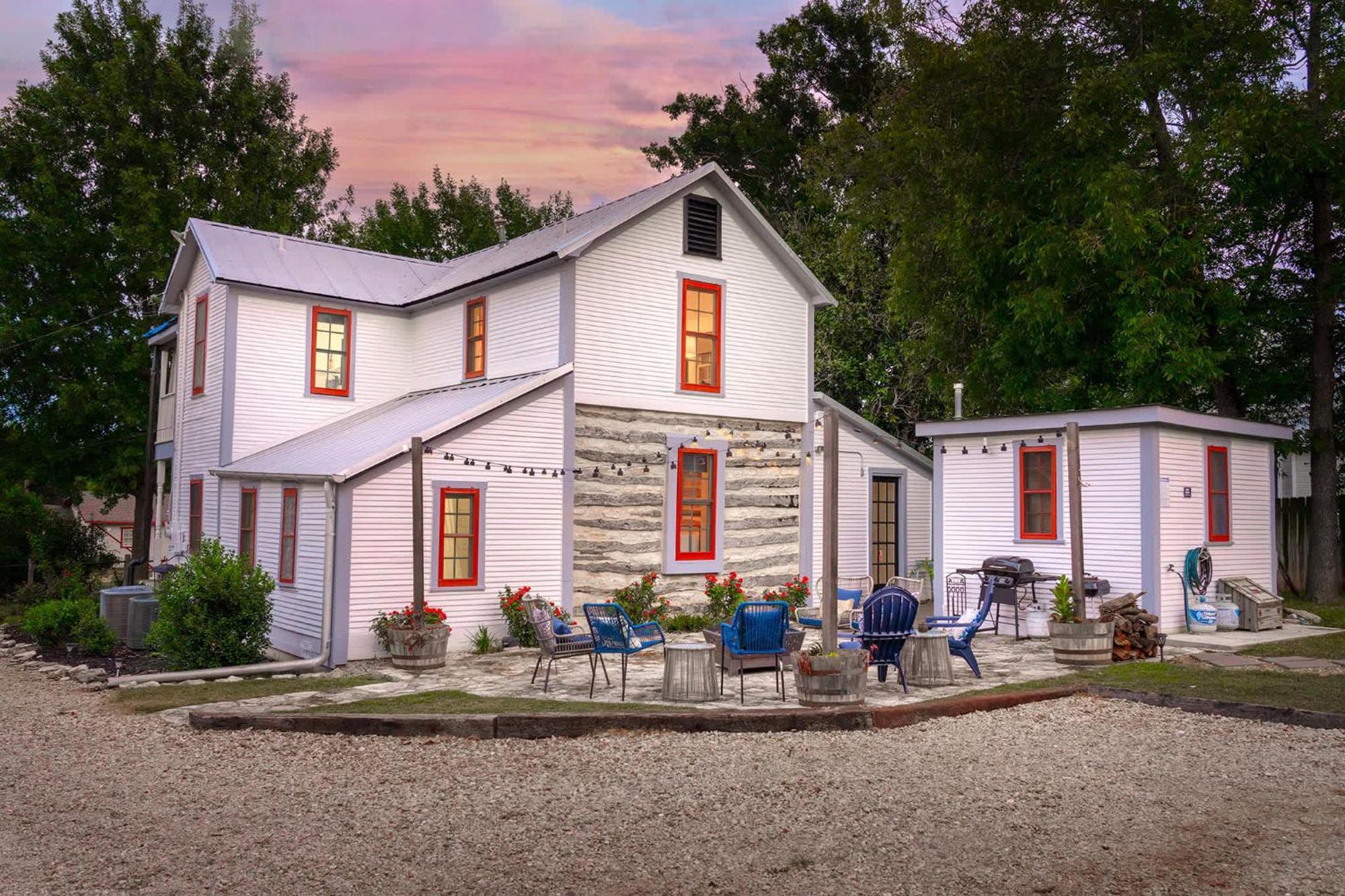 Villa Katarina Haus - Hot Tub & Fire Pit Fredericksburg Exterior foto